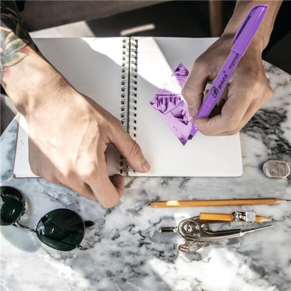 Kids 108 Pcs Highlighters Bulk‎ Assorted Colors Pen Home Office School Supplies - Picture 7 of 7